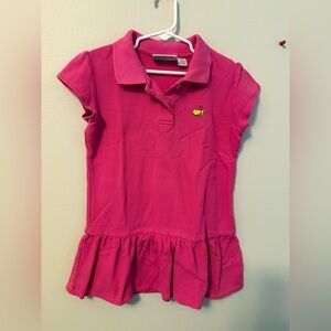 Masters Pink Kids Polo Dress
